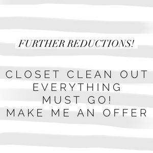 Everything must go!